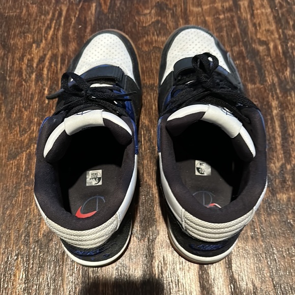 Nike SB x Polar Skate Co Air Trainer 1 SB Black Deep Royal Blue 🔥 - Picture 3 of 9